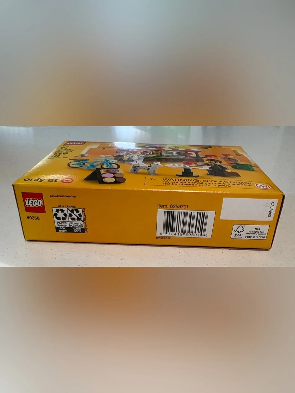 LEGO City Coffee Donut Cart Playset